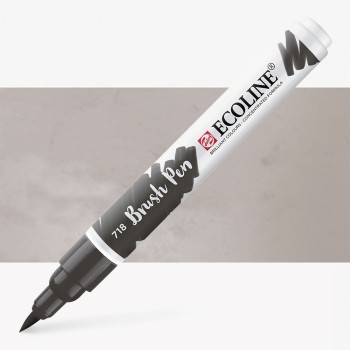 Talens : Ecoline : Fırça Uçlu Kalem : Warm Grey