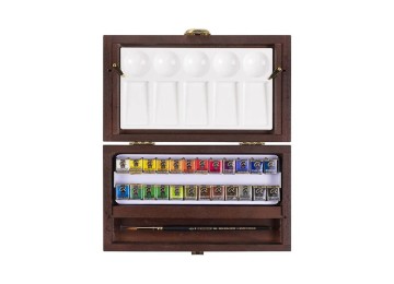 Rembrandt : Tablet Sulu Boya Seti : Traditional Set (Ahşap Kutu)