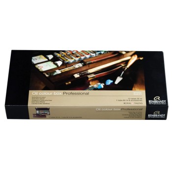 Rembrandt : Yağlı Boya Seti : Professional Set : Ahşap Kutu