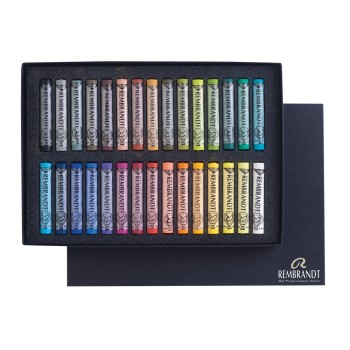 Remdrandt : Soft Pastel Boya Seti : General Selection : 30 Renk (Tam Boy)