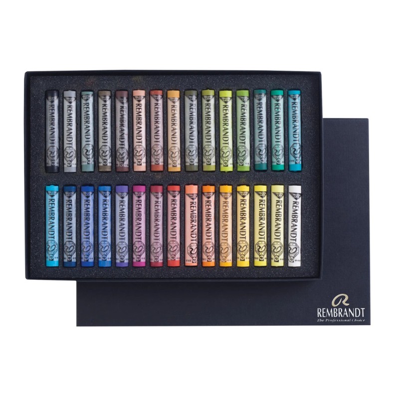 Remdrandt : Soft Pastel Boya Seti : General Selection : 30 Renk (Tam Boy)