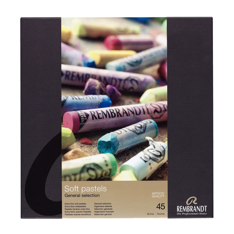 Remdrandt : Soft Pastel Boya Seti : General Selection : 45 Renk (Tam Boy)
