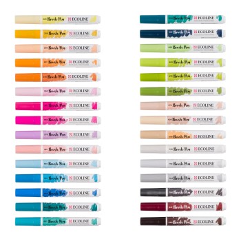 Talens : Ecoline : Fırça Uçlu Kalem Seti : 30 Renk : Additional