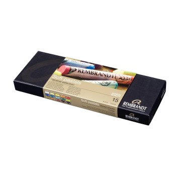 Remdrandt : Soft Pastel Boya Seti : General Selection : 15 Renk (Tam Boy)