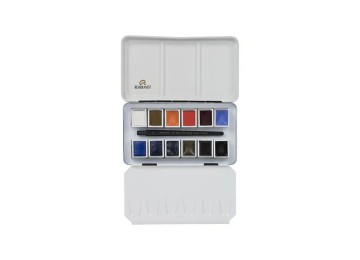 Rembrandt : Tablet Sulu Boya Seti : Urban Cityscape Colour : 12 Renk (Metal Kutu)