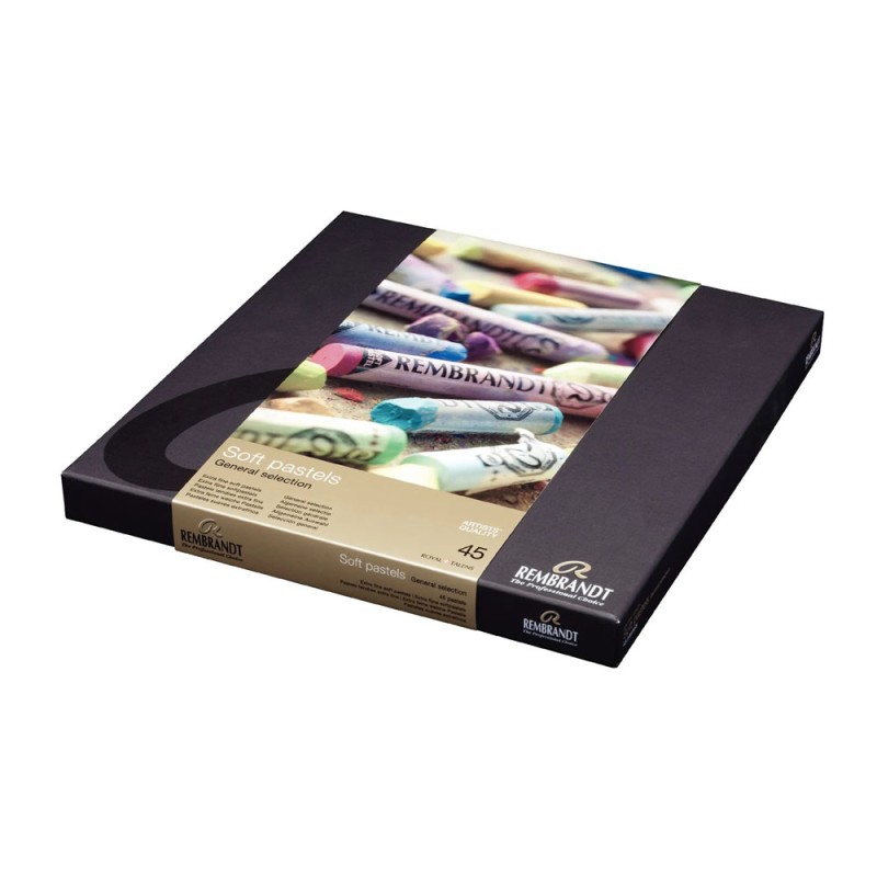 Remdrandt : Soft Pastel Boya Seti : General Selection : 45 Renk (Tam Boy)