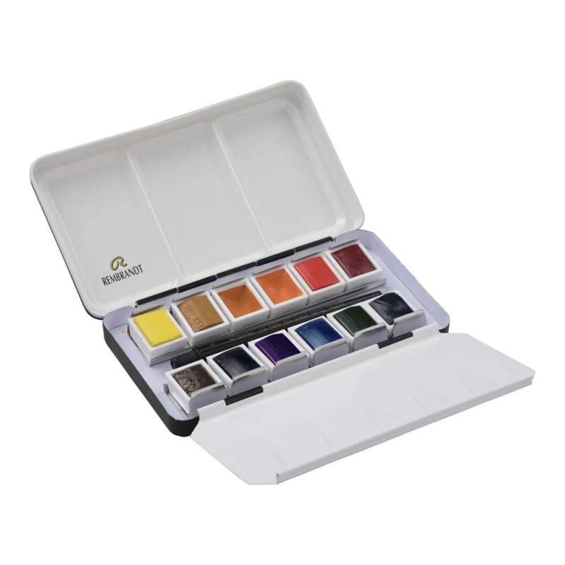 Rembrandt : Tablet Sulu Boya Seti : Landscape Colour : 12 Renk (Metal Kutu)
