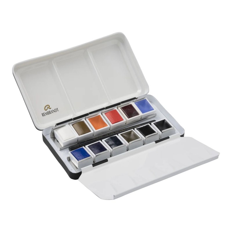 Rembrandt : Tablet Sulu Boya Seti : Urban Cityscape Colour : 12 Renk (Metal Kutu)