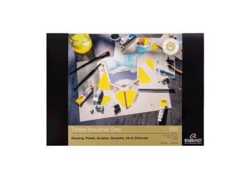 Rembrandt : Renkli Çizim Defteri : Industrial Grey : A4 : 180 gr : 50 Yaprak