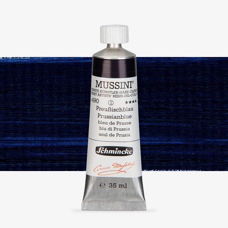 Schmincke : Mussini Yağlı Boya : 35 ml : Prussian Paris Blue