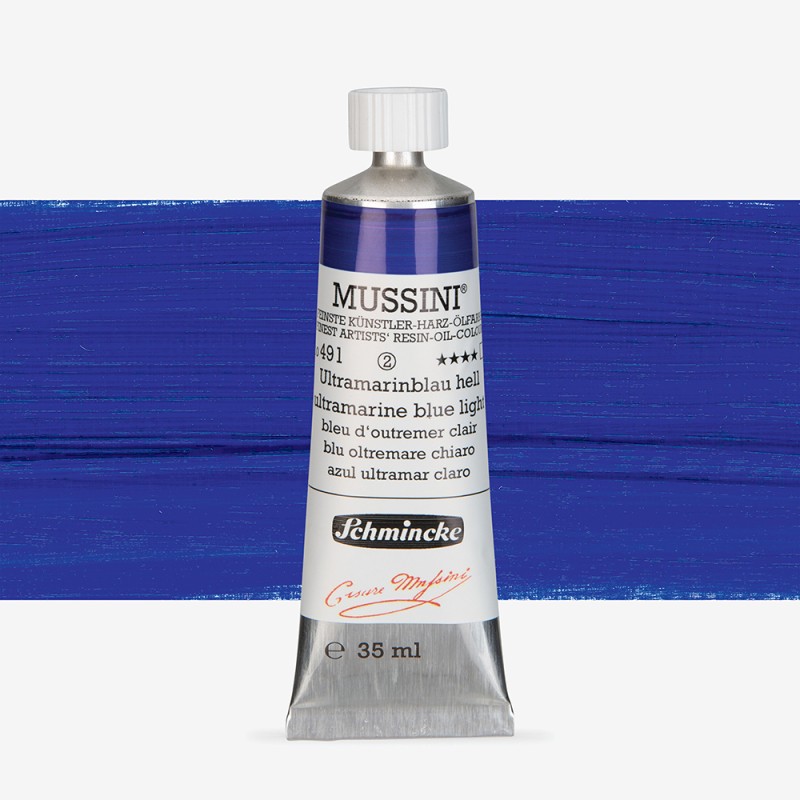 Schmincke : Mussini Yağlı Boya : 35 ml : Ultramarine Blue Light