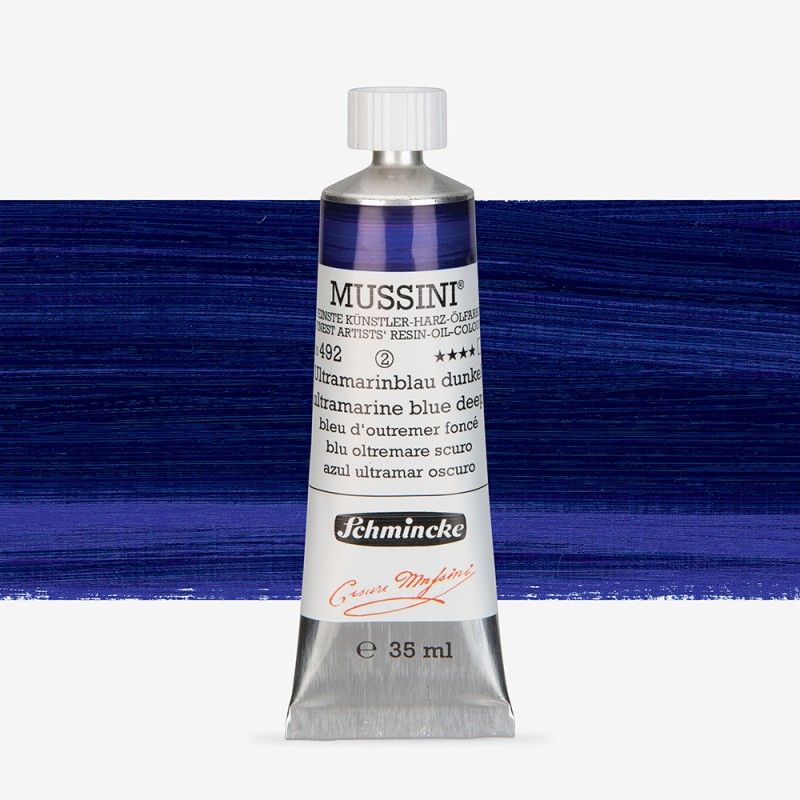 Schmincke : Mussini Yağlı Boya : 35 ml : Ultramarine Blue Deep