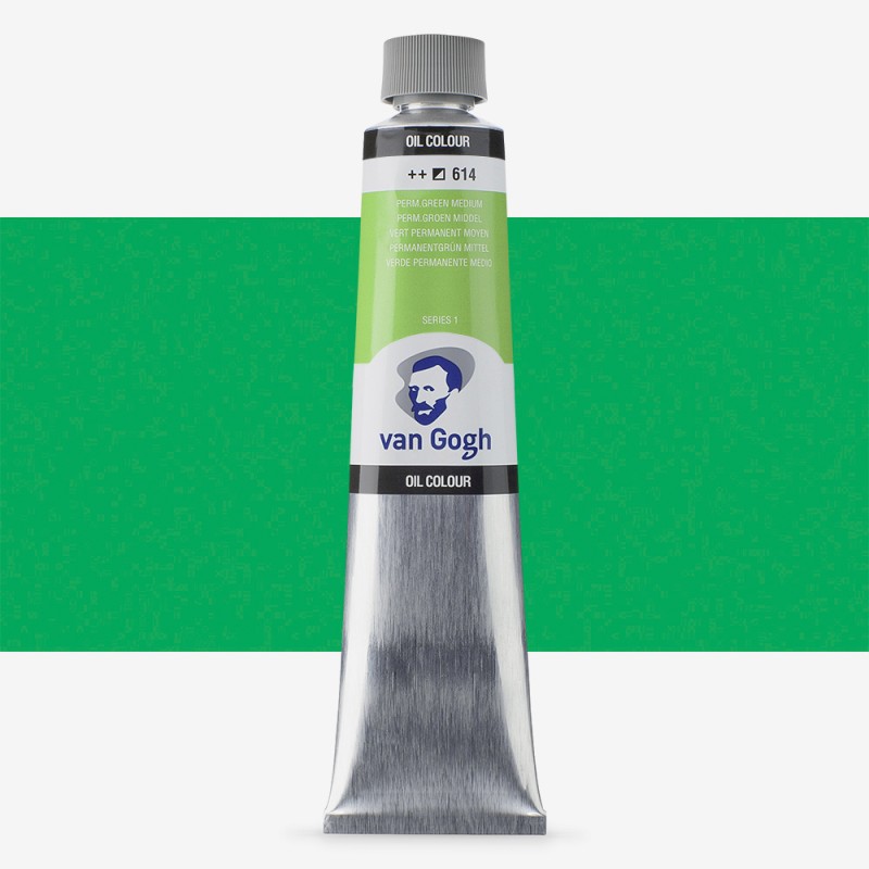 Van Gogh : Yağlı Boya : 200 ml : Permanent Green Medium