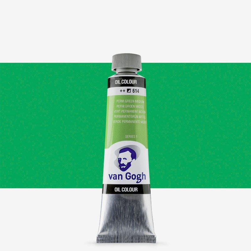 Van Gogh : Yağlı Boya : 40 ml : Permanent Green Medium