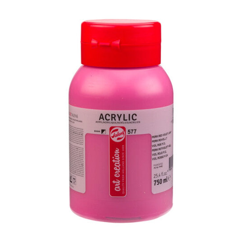 Talens : Art Creation : Akrilik Boya : 750 ml : Permanent Red Violet Light