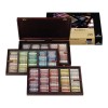 Remdrandt : Soft Pastel Boya Seti : Excellent Box : 225 Renk (Tam Boy - Ahşap Kutu)