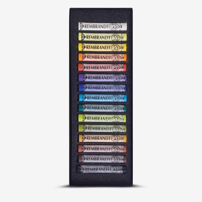 Remdrandt : Soft Pastel Boya Seti : General Selection : 15 Renk (Tam Boy)