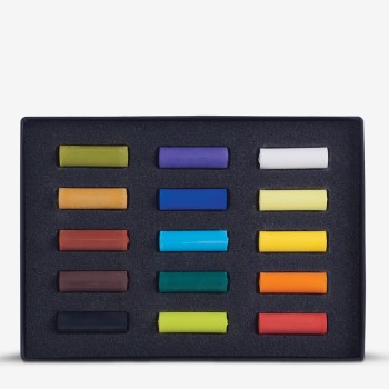 Remdrandt : Soft Pastel Boya Seti : General Selection : 15 Renk (Yarım Boy)