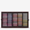 Remdrandt : Soft Pastel Boya Seti : Excellent Box : 225 Renk (Tam Boy - Ahşap Kutu)