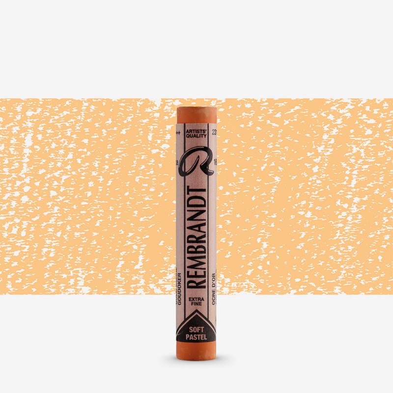 Rembrandt : Soft Pastel Boya : Gold Ochre : 231.7