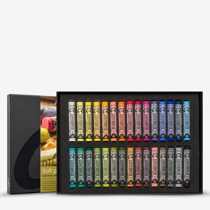 Remdrandt : Soft Pastel Boya Seti : General Selection : 30 Renk (Tam Boy)