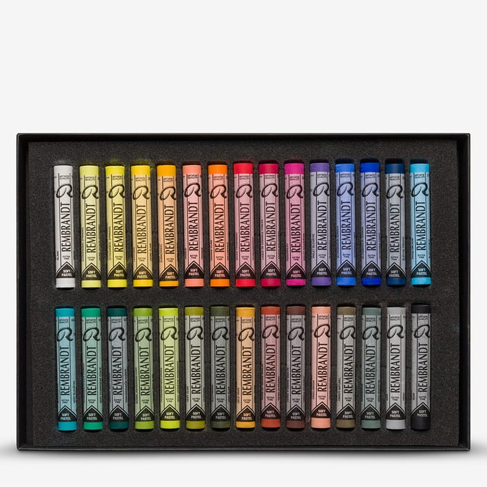 Remdrandt : Soft Pastel Boya Seti : General Selection : 30 Renk (Tam Boy)