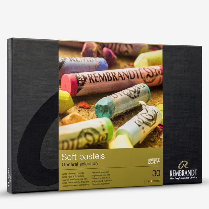 Remdrandt : Soft Pastel Boya Seti : General Selection : 30 Renk (Tam Boy)