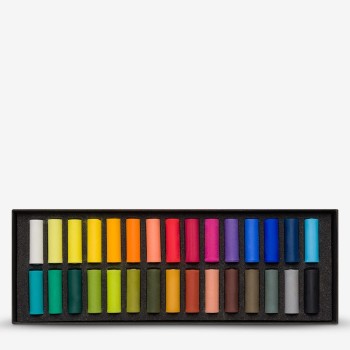 Remdrandt : Soft Pastel Boya Seti : General Selection : 30 Renk (Yarım Boy)