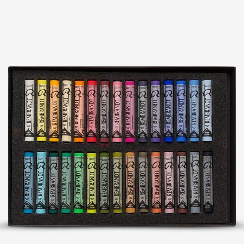 Remdrandt : Soft Pastel Boya Seti : Landscape Selection : 30 Renk (Tam Boy)