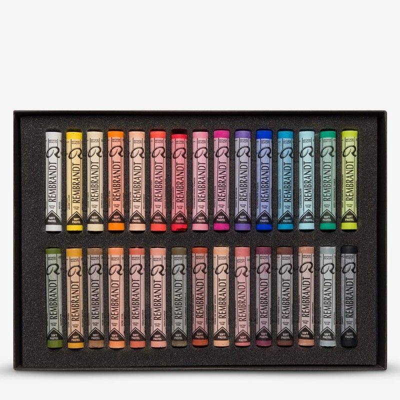 Remdrandt : Soft Pastel Boya Seti : Portrait Selection : 30 Renk (Tam Boy)