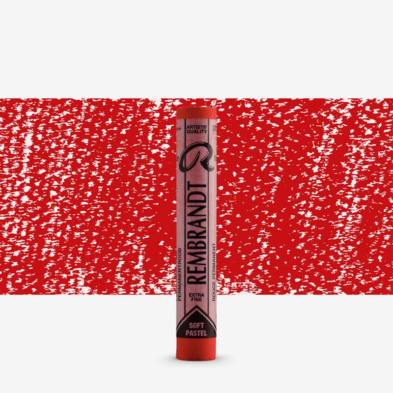 Rembrandt : Soft Pastel Boya : Permanent Red : 372.5