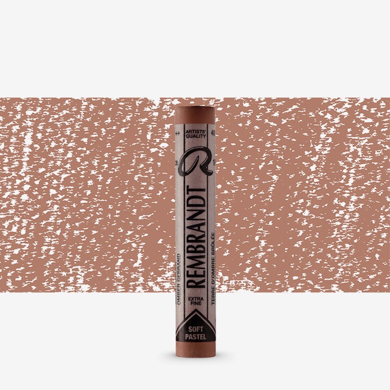 Rembrandt : Soft Pastel Boya : Burnt Umber : 409.8