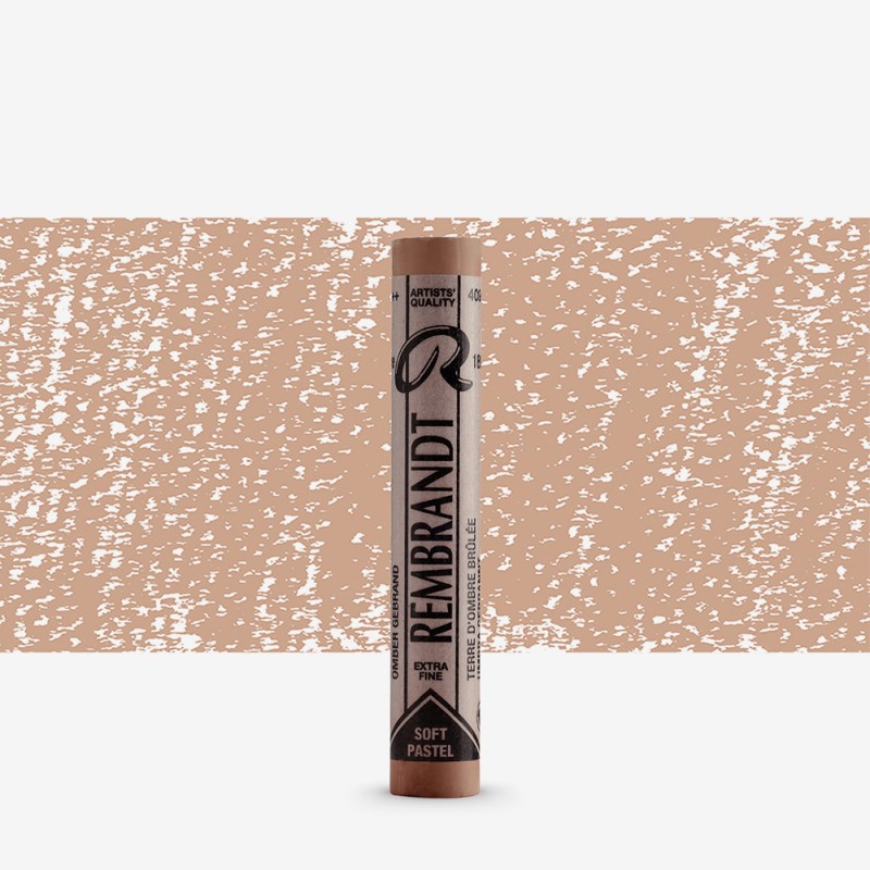 Rembrandt : Soft Pastel Boya : Burnt Umber : 409.9