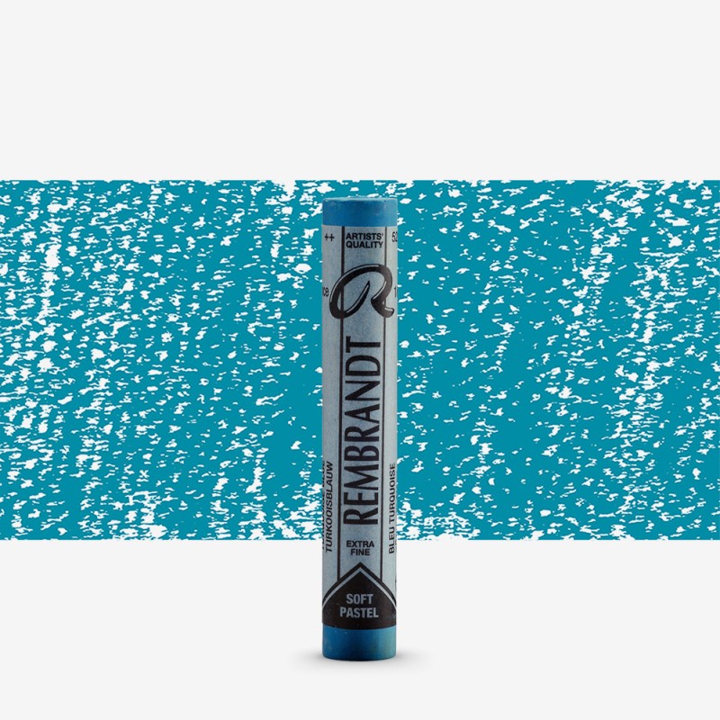 Rembrandt : Soft Pastel Boya : Turquoise Blue : 522.5