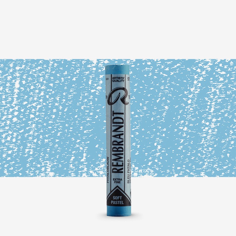 Rembrandt : Soft Pastel Boya : Phthalo Blue : 570.7