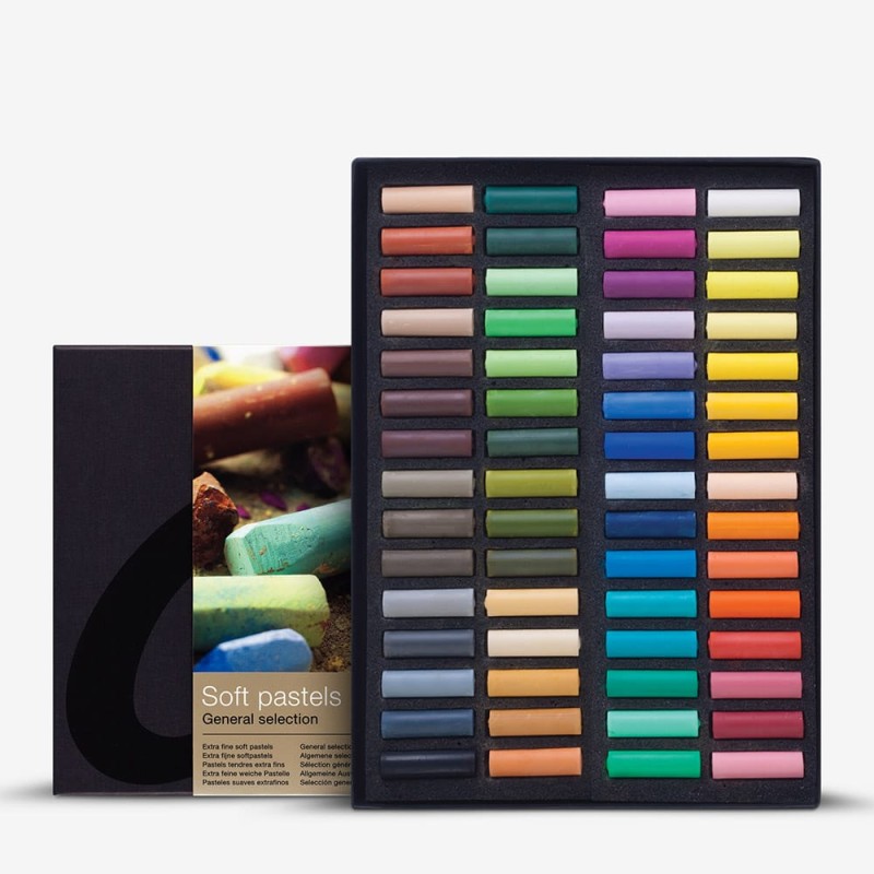 Remdrandt : Soft Pastel Boya Seti : General Selection Deluxe : 60 Renk (Yarım Boy)
