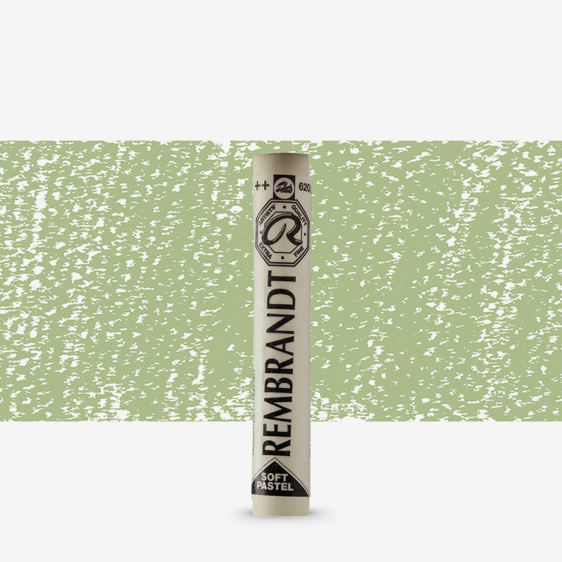 Rembrandt : Soft Pastel Boya : Olive Green : 620.10
