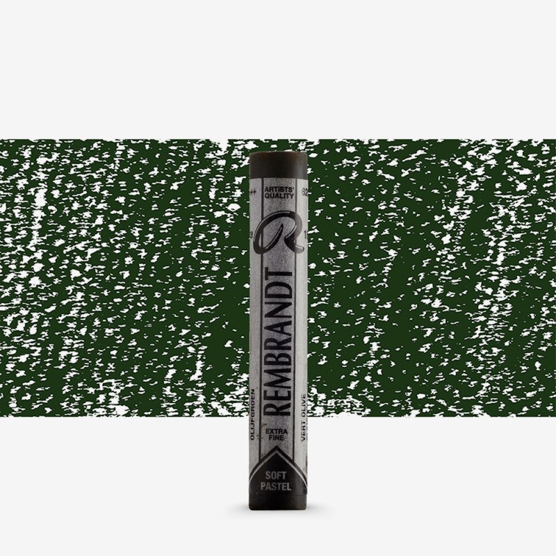 Rembrandt : Soft Pastel Boya : Olive Green : 620.2