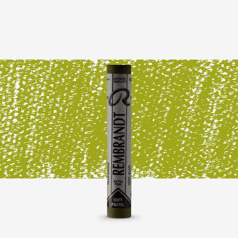 Rembrandt : Soft Pastel Boya : Olive Green : 620.5
