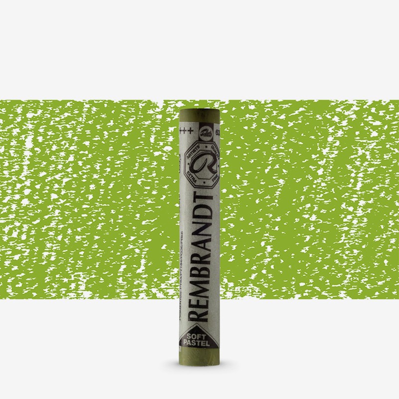 Rembrandt : Soft Pastel Boya : Permanent Yellowish Green : 633.3