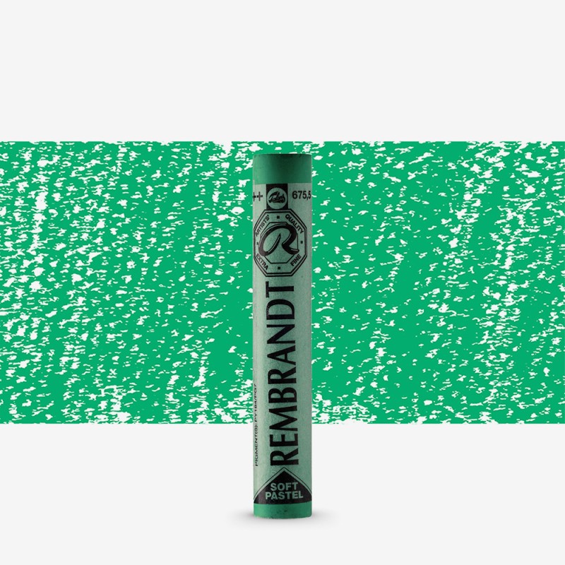 Rembrandt : Soft Pastel Boya : Phthalo Green : 675.5