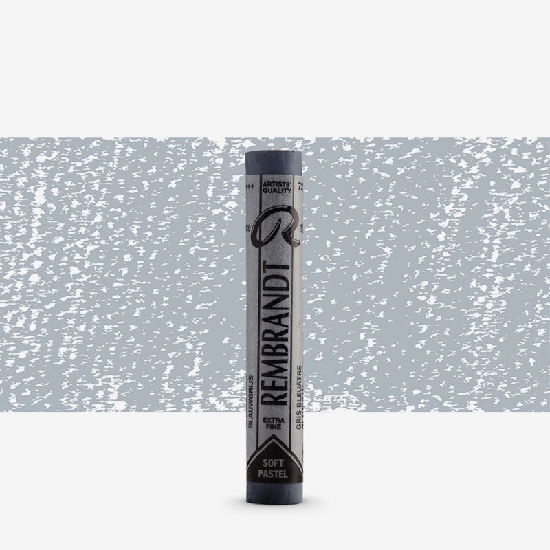 Rembrandt : Soft Pastel Boya : Bluish Grey : 727.7