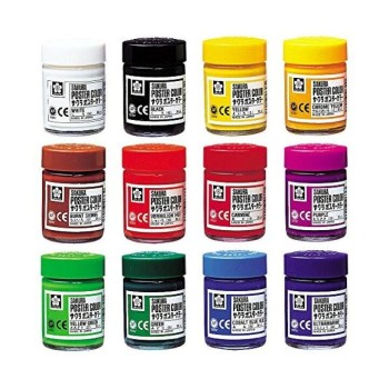 Sakura : Poster Color : Guaj Boya Seti : 12 Renk x 30 ml