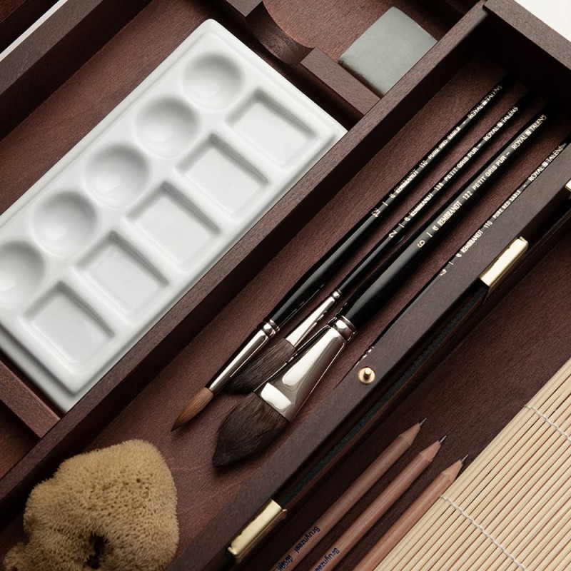 Rembrandt : Tablet Sulu Boya Seti : Master Set (Ahşap Kutu)