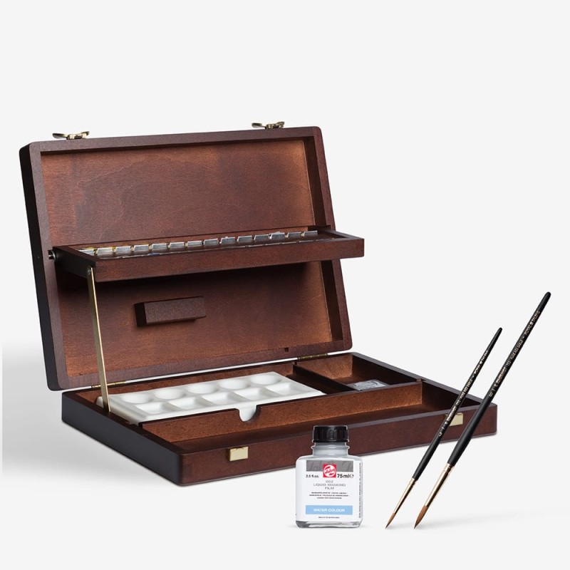 Rembrandt : Tablet Sulu Boya Seti : Professional Set (Ahşap Kutu)